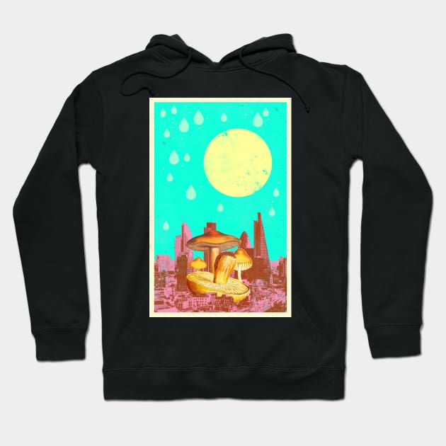 MUSHROOM CITY II Hoodie by Showdeer